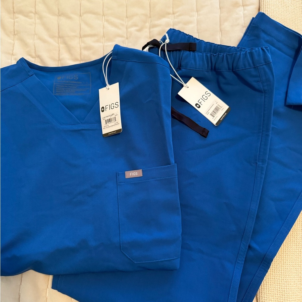 Figs Royal Blue Medical Scrubs